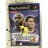 Pro Evolution Soccer 4 Pes 4 Playstation 2 Ps2 Play Station
