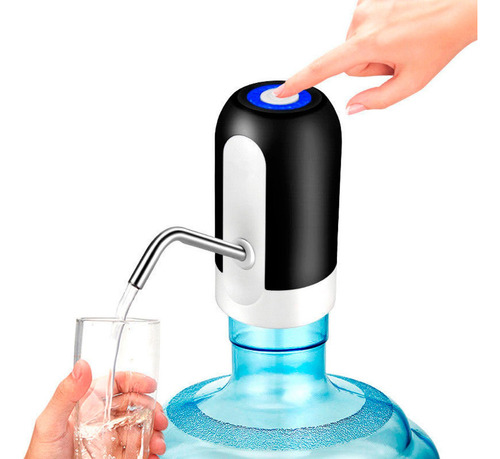 Dispenser De Agua Portatil Usb Recargable Bomba Bidones