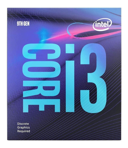 Processador Intel Core I3-9100f Bx80684i39100f  De 4 Núcleos E  4.2ghz De Frequência Sem Placa Gráfica Integrada