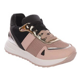 Tenis Sneaker Niña Textil Maquillaje 346-55 Cklass 