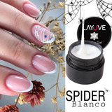 Spider Gel  Layuve Tono Blanco Y Negro