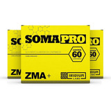 Soma Pro Zma Iridium Labs Pré Hormonal - 60 Comps - Kit 3 Caixas Sabor Sem Sabor