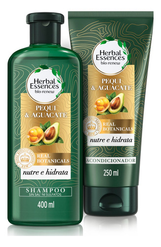  Shampoo Y Acondicionador Herbal Essences Nutre E Hidrata