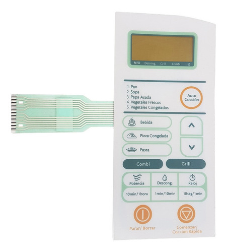 Panel Membrana Microondas Daewoo Kor6q2b Original