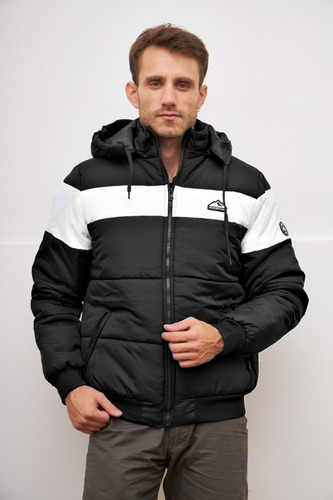 Campera Hombre Talle Especial Impermeable Capucha C.art 429e