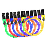 1m Xlr Coloreado Micrófono -femenino Micrófono Cable Y