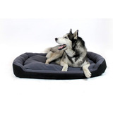 Cama Tapete Para Perro Gigante Resistente Extra Grande Gris