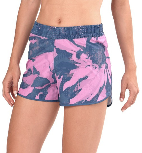 Short Vandalia Training Ikat Estampado Mujer