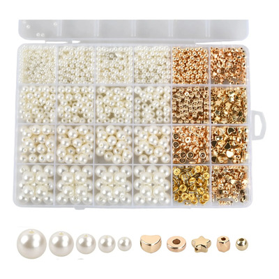 986pzs Cuentas De Perlas Para Pulseras, Joyas, Collares | MercadoLibre