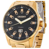 Relógio Orient Masculino Mgss1218 P1kx Preto Dourado