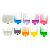 Kit 8 Pentes Guia De Disfarce Coloridos + 0.5 E 1.5 Wahl Top