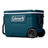 Conservadora Coleman 316 Series 62qt Ruedas Made In Usa Azul