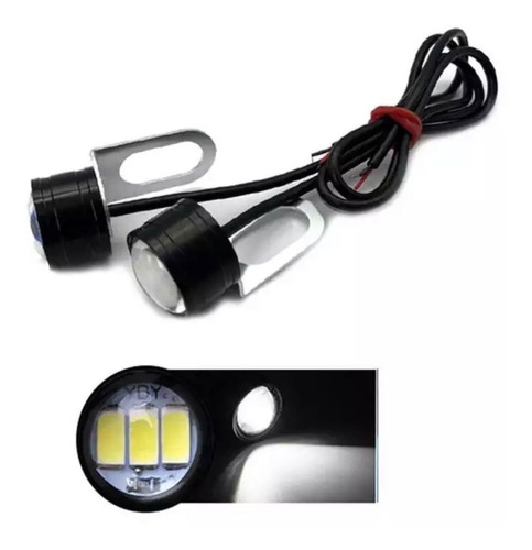 Kit Ojo De Aguila Para Moto Auto Camioneta Tri Led Patente