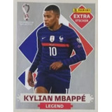 Figurinha Kylian Mbappé Legend Prata Extra Sticker Original
