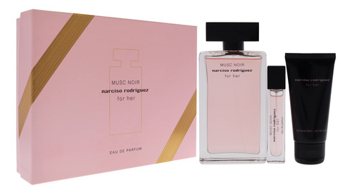 Set De Regalo Perfume Narciso Rodriguez Musc Noir Para Mujer