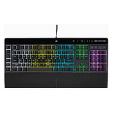 Teclado Gamer Corsair K55 Rgb Pro Color Del Teclado Negro