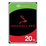 Hd Ironwolf Pro Nas  20tb Seagate Sata6 7200rpm 256mb 