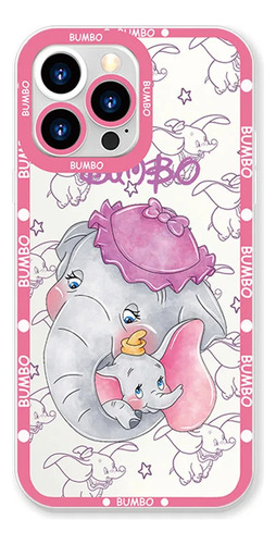 Funda De Teléfono Dumbo Cute Cartoon Para iPhone 15, 14, 13,