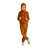 Conjunto Moletom Feminino Infantil Bebe Menina 1 A 8 Anos