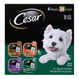 Alimento Para Perro Cesar Classics 4 Sabores 24ct Usa Item