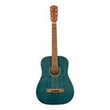 Guitarra Acústica Infantil Fender Fa-15 Para Diestros Blue