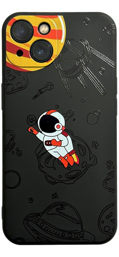 Funda Para iPhone 11 12 13 14 15 Pro Max Astronauta Correa