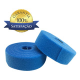 Organizador De Cabos Dupla Face 20mm 3 Metros ( 01 Rolo ) Cor Azul