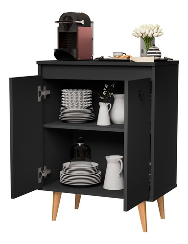 Cantinho Do Café Dream Classic Buffet Retro Cozinha 2 Porta)