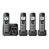 Teléfono Panasonic  Kx-tgd564m Inalámbrico Con Bluetooth - Color Negro