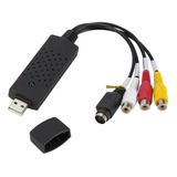 Capturadora De Video Audio Usb Conexión S-video Rca Easycap