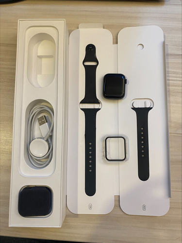 Apple Watch Serie 5 40mm Gris Con Banda Negra