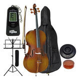 Violoncelo Hofma By Eagle Hce 110 Kit Completo