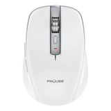 Mouse Bluetooth Recarregável Para Macbook Air Pro M1 M2 Cor Branco