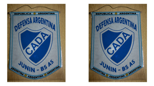 Banderin Grande 40cm Defensa Argentina Junin