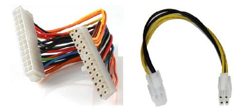 Cable Extensión Fuente Poder 24+4 Pin Macho/hembra Startech
