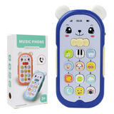 Teléfono Celular Musical Luminoso Juguetes Para Bebé Y Niños