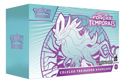 Box Treinador Avançado Forças Temporais Pokémon Juba Sopro