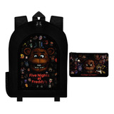 Combo Mochila Urbana + Cartuchera Five Nights At Freddys