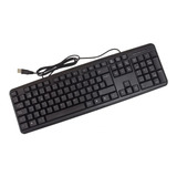 Teclado Alambrico Usb Slim Computadora Pc Escritorio Laptop