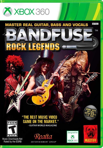 Xbox 360 - Bandfuse Rock Legends - Juego Físico - Original