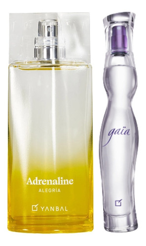 Adrenaline Alegria + Gaia Mujer - mL a $1359