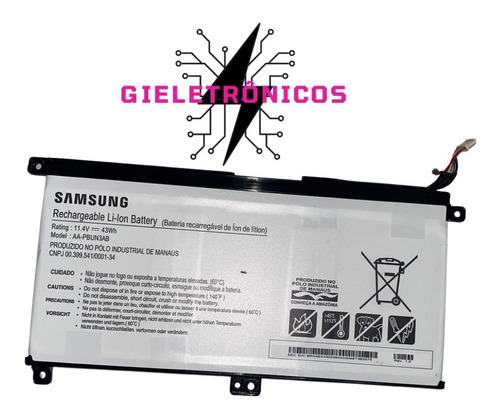 Bateria Para Notebook Samsung Aa-pbun3ab Original