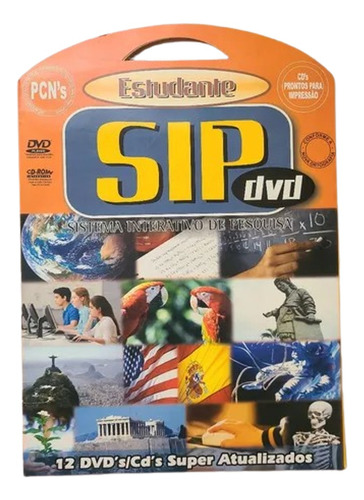 Dvd Enciclopédia Sip Digital Do Estudante