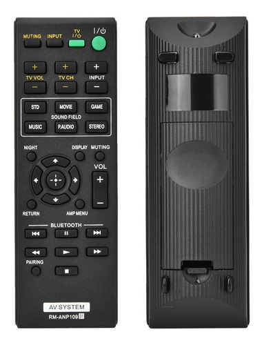 Smart Tv Av Sistema De Control Remoto Para Sony Rm-anp109 Pa
