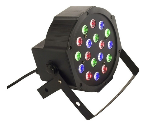 Cañón Led Reflector 18x1 Rgb Audio Rítmico Estrobo Mayoreo