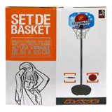 Juego Mini Set De Basket Aro Con Base Ik