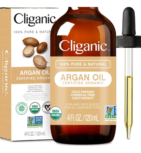 Aceite De Argan Puro Cliganic