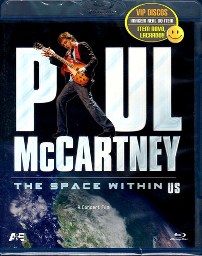 Blu-ray Paul Mccartney The Space Within Us Novo Lacrado Raro