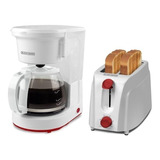 Combo Black&decker Cafetera Cm0410 + Tostadora Tr200