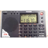 Rádio Receptor Tecsun Pl-380 Digital Dsp Etm Pll Am/fm/lw/sw